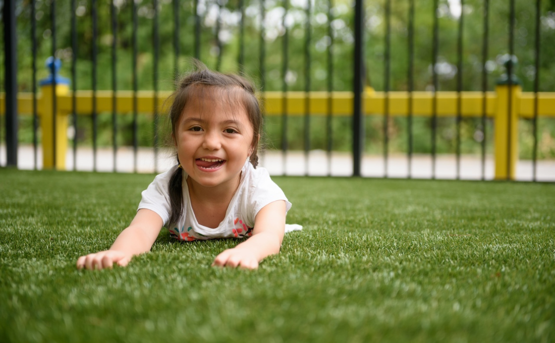 Turf Play Ramps SprintPlay: Made for Play | Artificial Turf for Playgrounds Nationwide